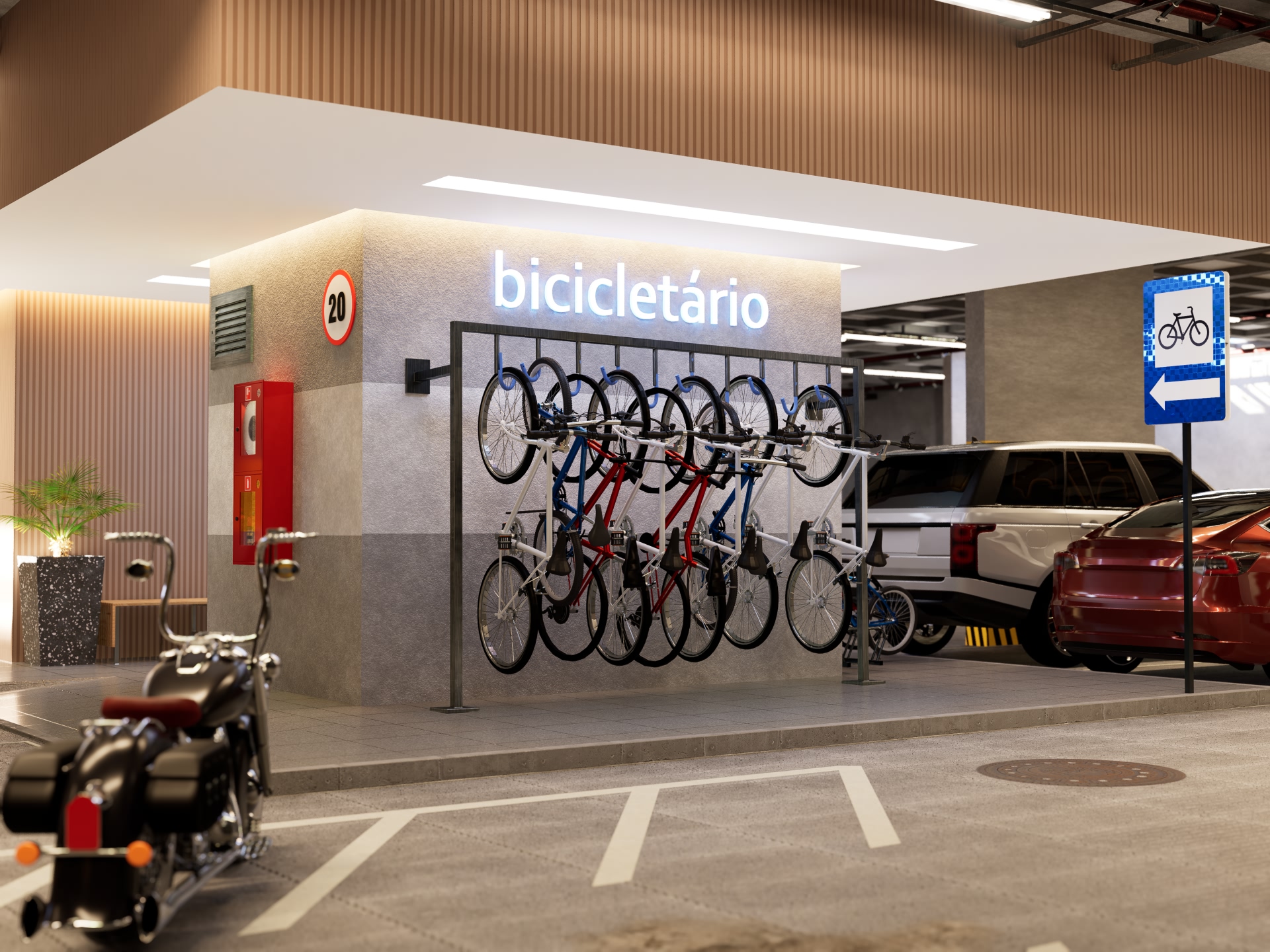 bicicletário_garagem
